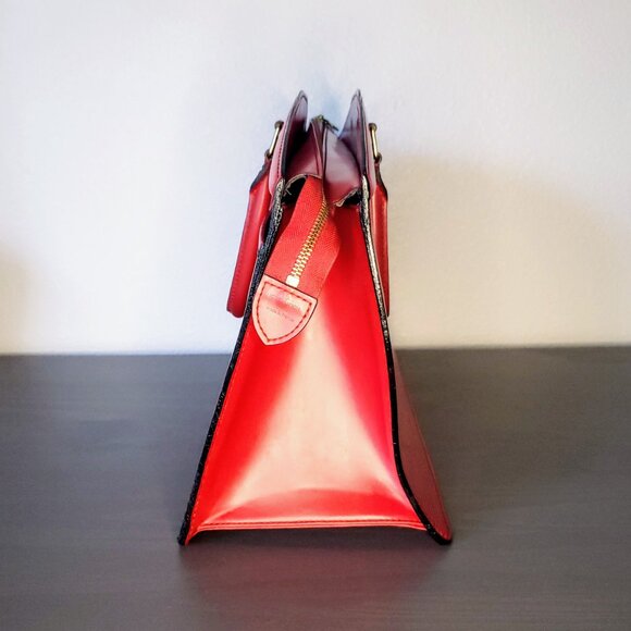 Louis Vuitton Riviera Vanity Tote - Vintage Red Epi Leather w/ COA - Picture 6 of 16